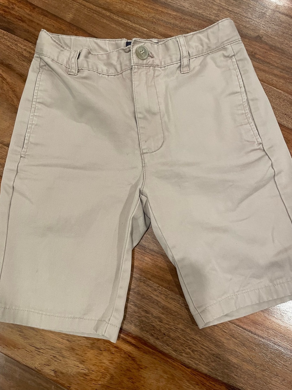 Kid’s Classic Khaki Cotton Shorts